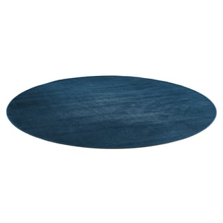 Round rug KEVIN, Ø 4000 mm, blue