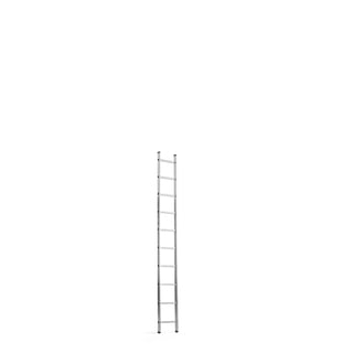 Hliníkový rebrík, 10 schodíkov, výška 2800 mm