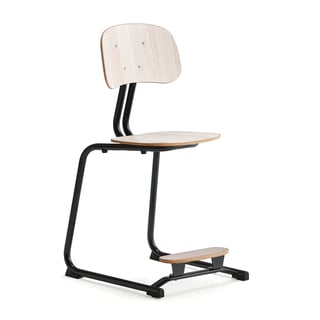 Skolēnu krēsls YNGVE, bukses pamatne, antracīts, osis, 500 mm