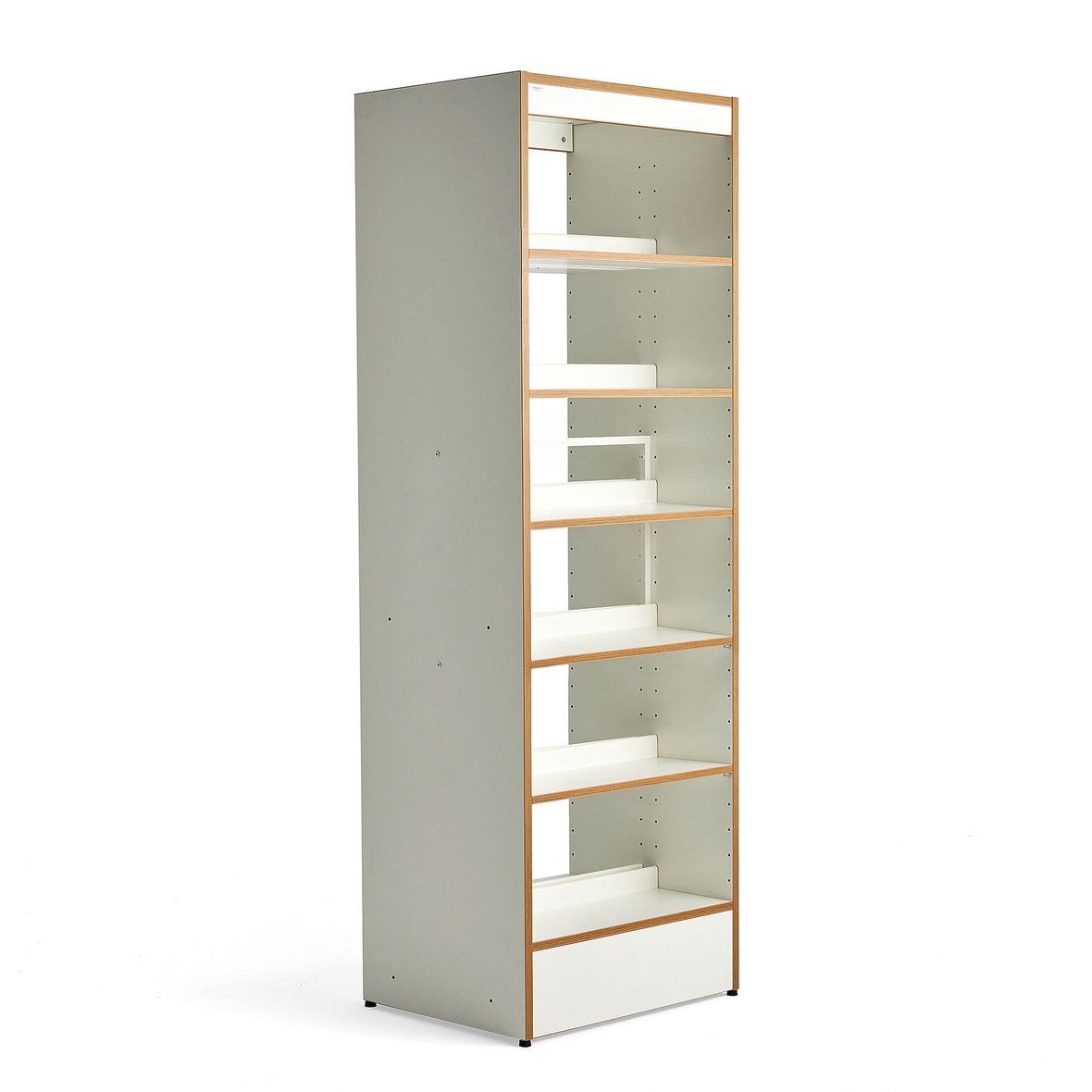 Library bookshelves STORY, basic, doublesided, 2240x747x585 mm, 6