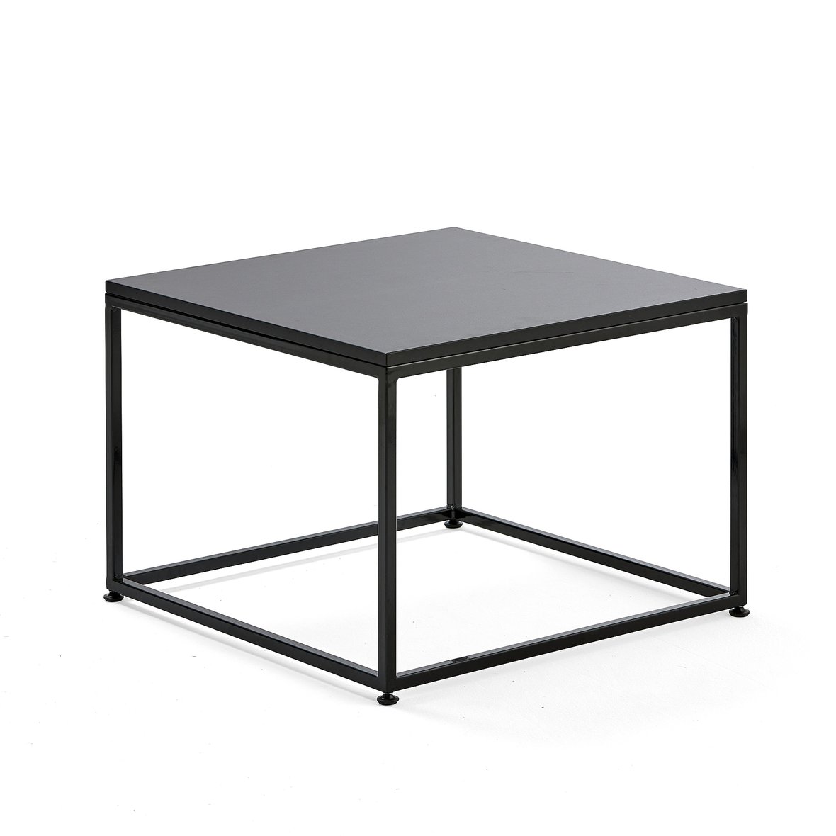 Coffee table MOOD, 700x700 mm, black, black AJ Products