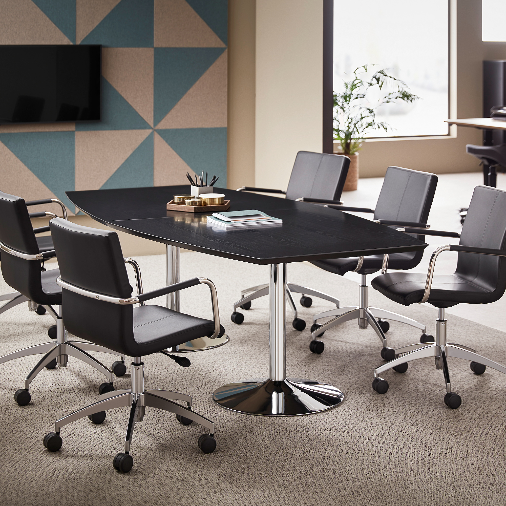 Modern office conference deals table