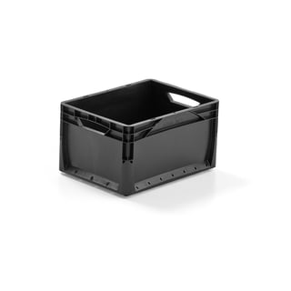 Plastic box EURO RECYCLED, 400x300x220 mm, 20 L