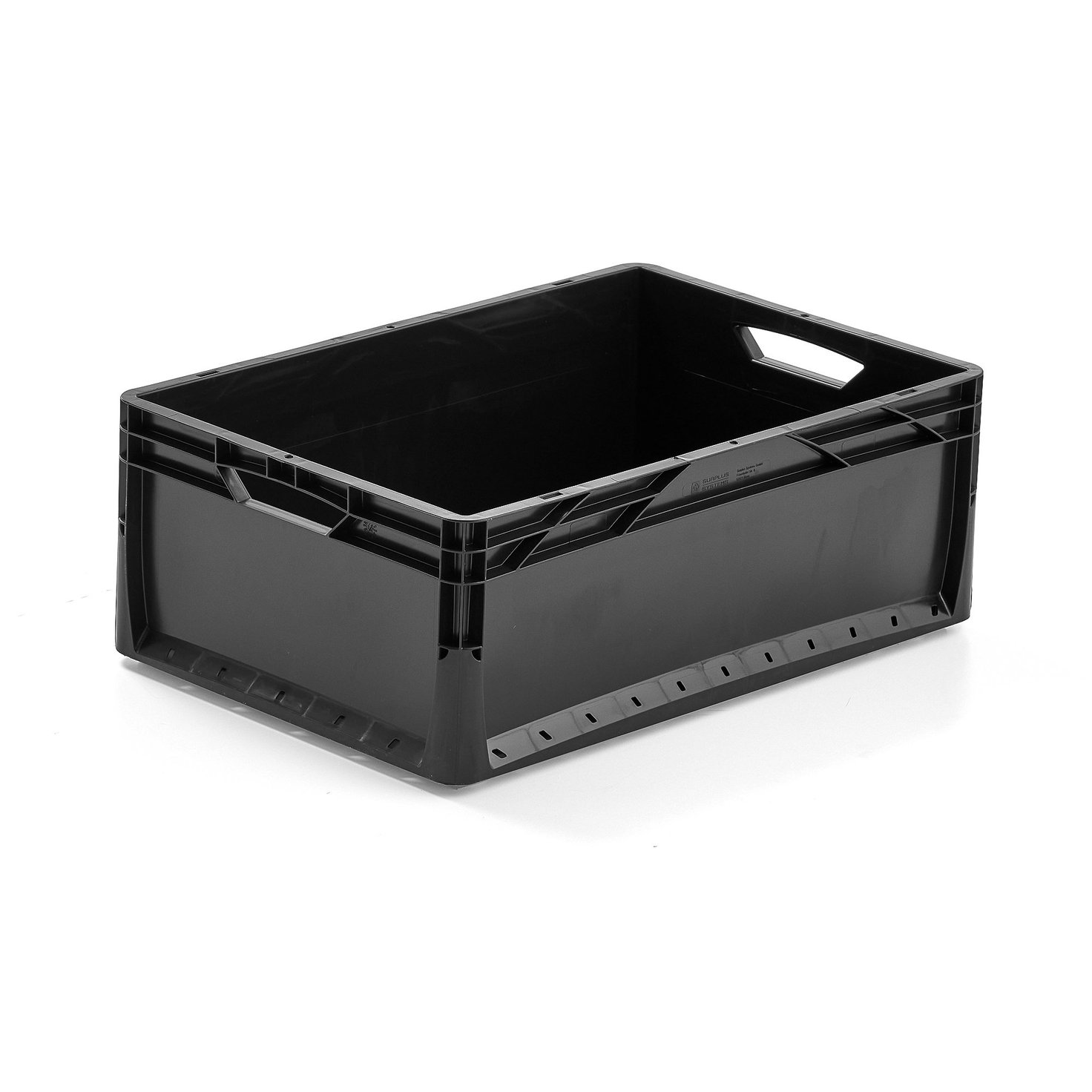 Plastic box EURO RECYCLED, 600x400x220 mm, 44 L AJ Products