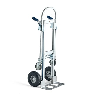 Rudla + vozík RYAN, nosnosť 250 kg, hliník