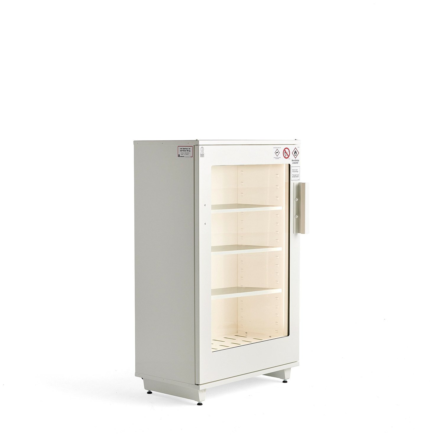 Brandschutz-Vitrine PREVENT, 1450 x 865 x 520 mm, weiÃ? | AJ Produkte brandschutz vitrine