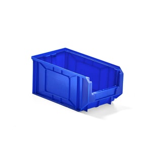 Budget stores bin APART, 345x205x165 mm, 24-pack, blue