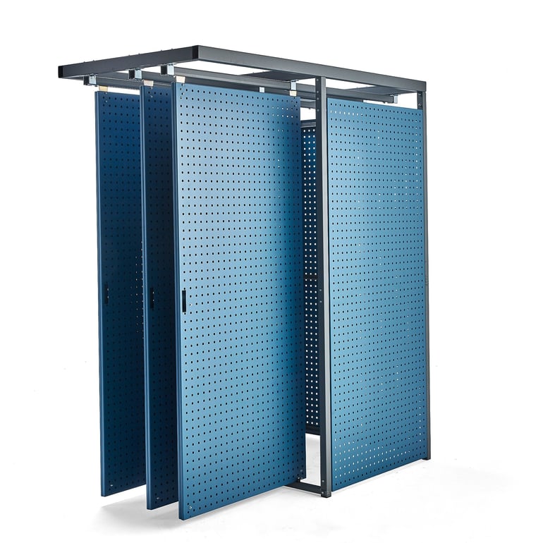 Heavy-duty pull-out tool storage panels | AJ Products