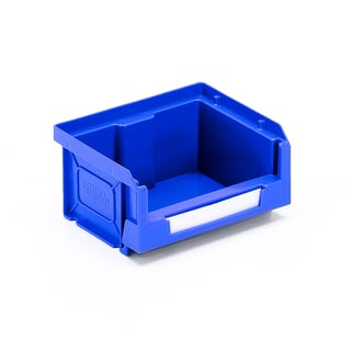 Sichtlagerkasten APART, 90 x 105 x 55 mm, blau