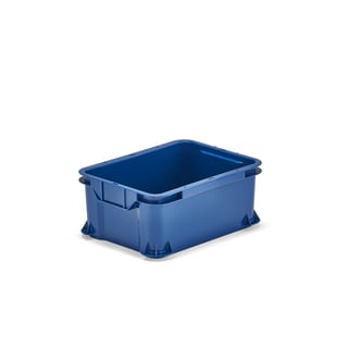 Plastbakk PRYCE, 14 l, L400 B300 H165 mm, blå