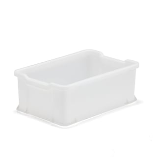 Module plastic box PRYCE, 600x400x225mm, 40 L,white