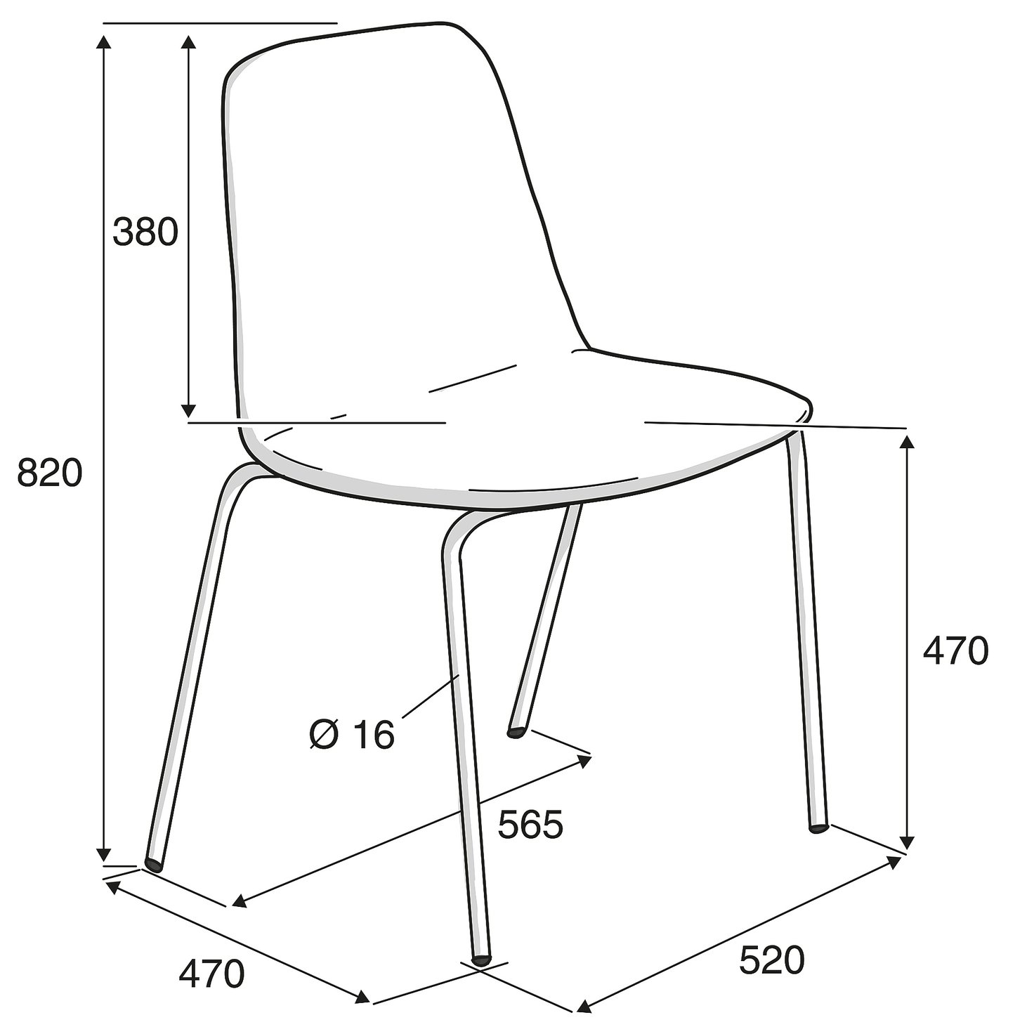 chair-langford-straight-legs-black-anthracite-aj-products