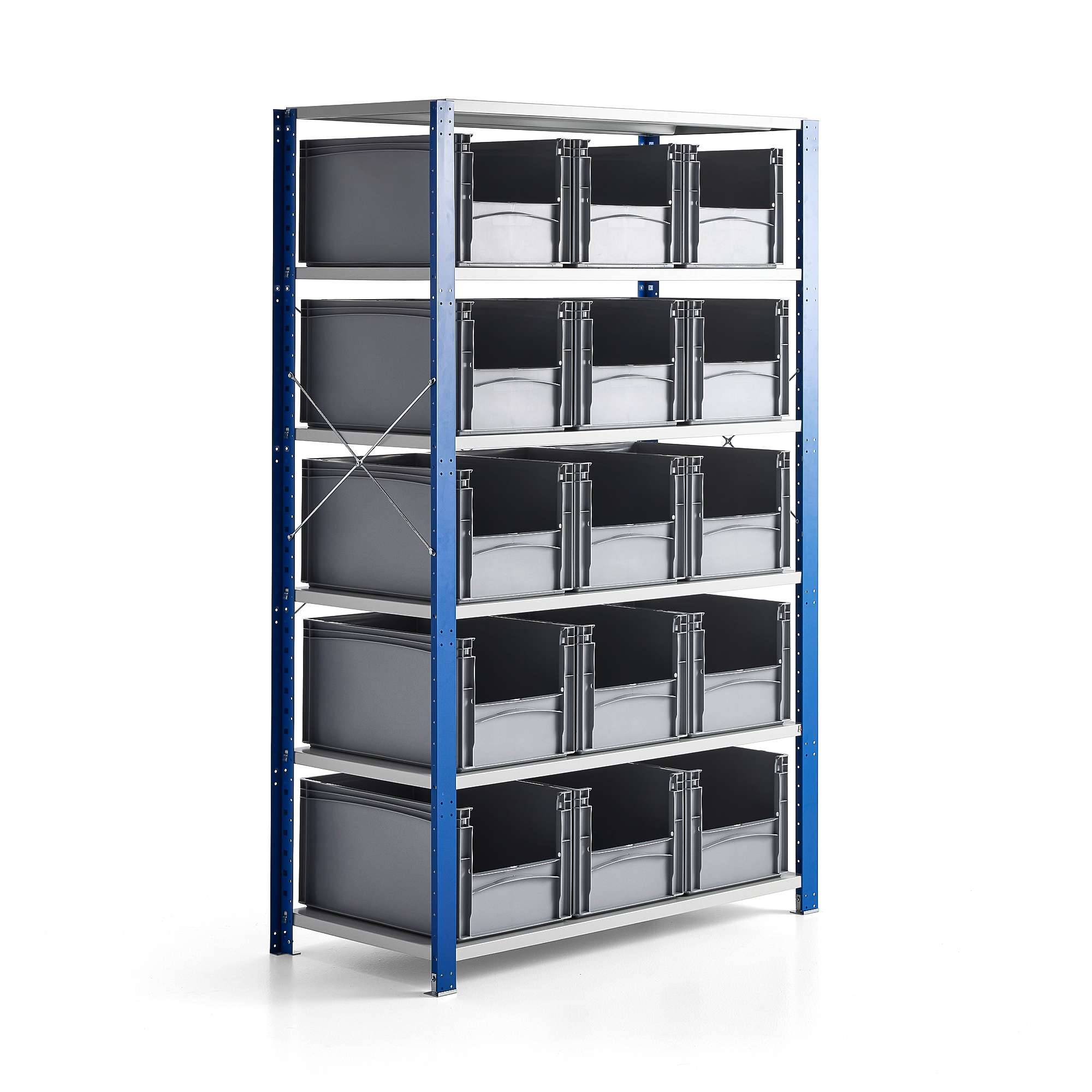 Plastic deals stackable shelves