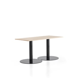 Table ALVA, 1400x700x720 mm, anthracite, birch