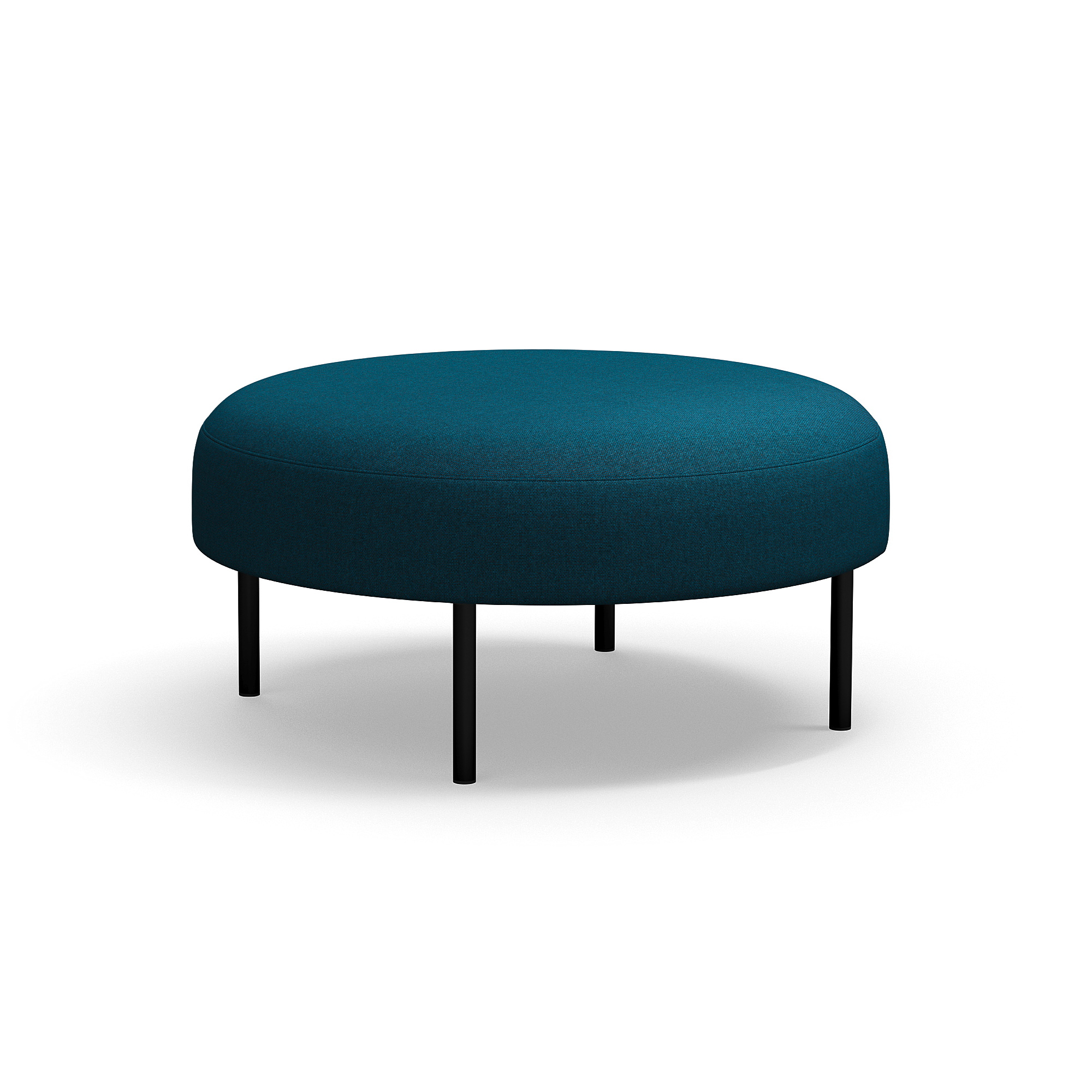 Petrol blue online footstool