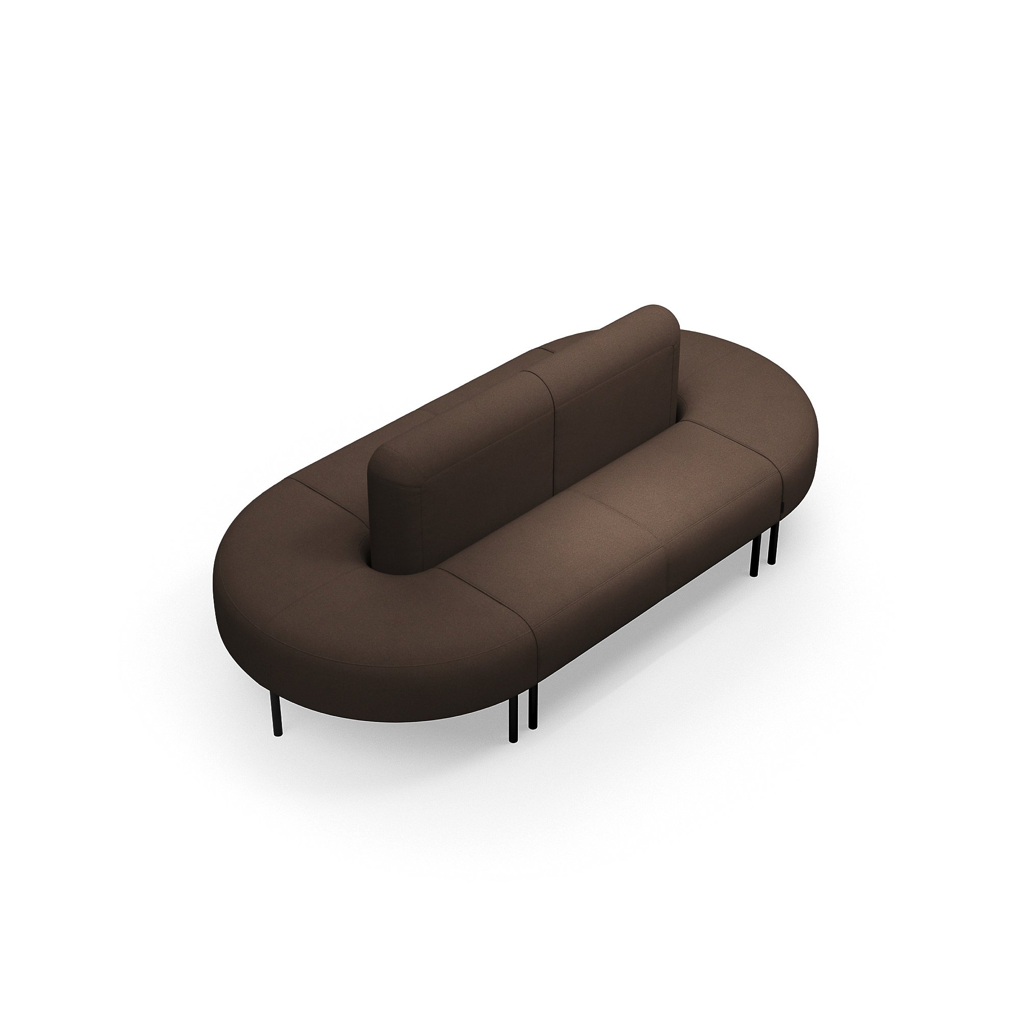 Oval settee on sale