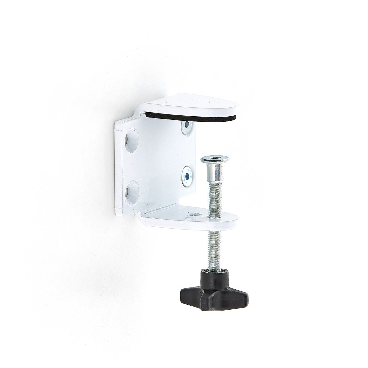 Desk screen brackets ZIP, pair, white AJ Products