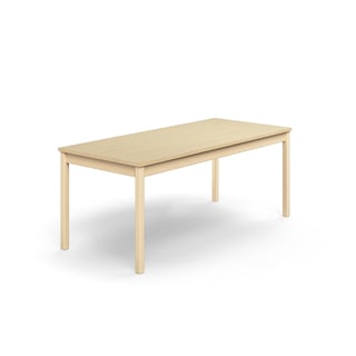 Canteen table EUROPA, 1800x800x720 mm, birch laminate
