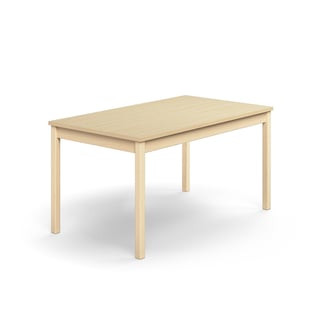 Canteen table EUROPA, 1400x800x720 mm, birch laminate