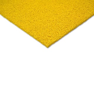 Anti-slip walkway matting SITE, 1200 x 12000 mm, yellow
