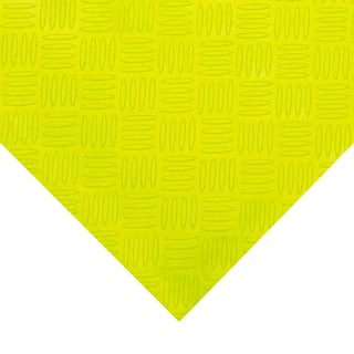 Hi-vis walkway mat SITEPATH, 1000 x 5000 mm, yellow