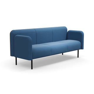 Sofa VARIETY, 3-seter, stoff Pod CS, blå