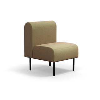 Modular sofa VARIETY, 1-seater, fabric Blues CSII, turquoise/orange