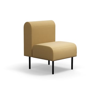 Modulinė sofa VARIETY, 1-vietė, audinys Pod CS, geltona