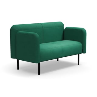Sofa VARIETY, 2-seater, fabric Blues CSII, green turquoise