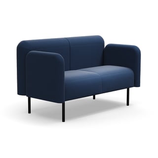 Dīvāns VARIETY, divvietīgs, audums Pod CS, jūras zils