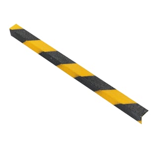 GRiP stair nosing, 55x55x1000 mm, black and yellow