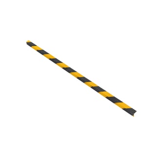 GRiP stair nosing, 55x55x2000 mm, black and yellow