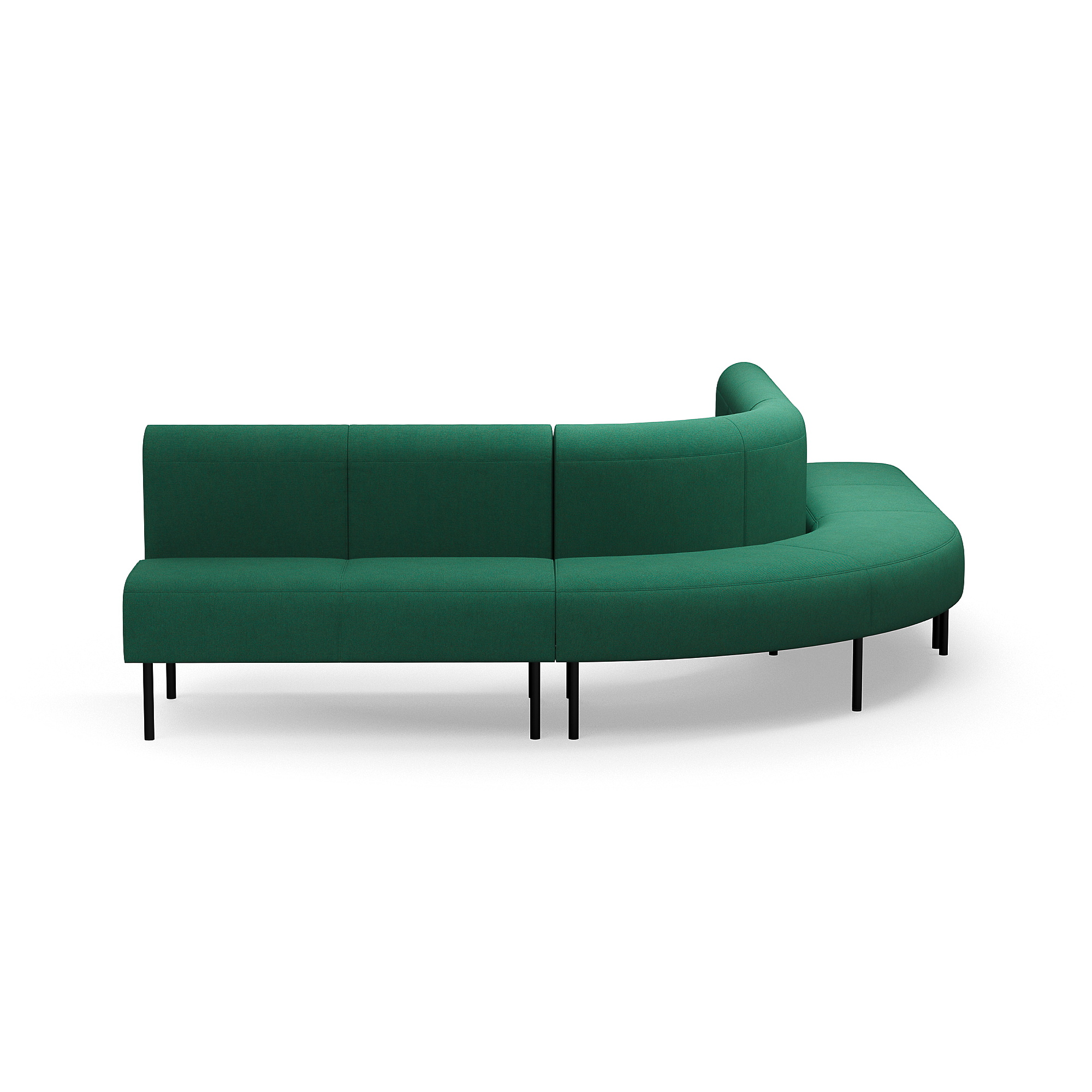 Green and deals white sofa