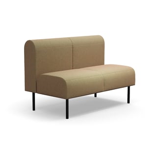 Modular sofa VARIETY, 2-seater, fabric Blues CSII, turquoise/orange