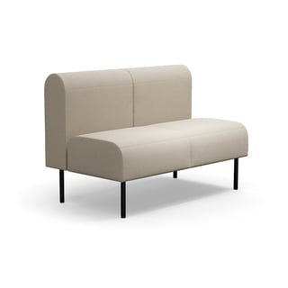 Modular sofa VARIETY, 2-seater, fabric Pod CS, sandstone