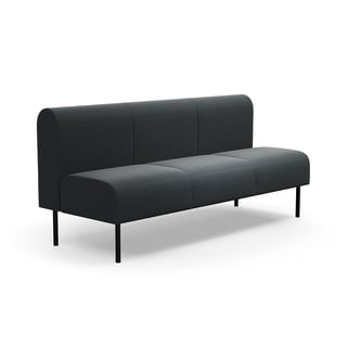 Modular sofa VARIETY, 3-seater, fabric Pod CS, anthracite