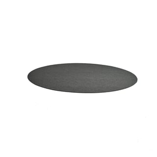 Round rug COLIN, Ø 3500 mm, grey