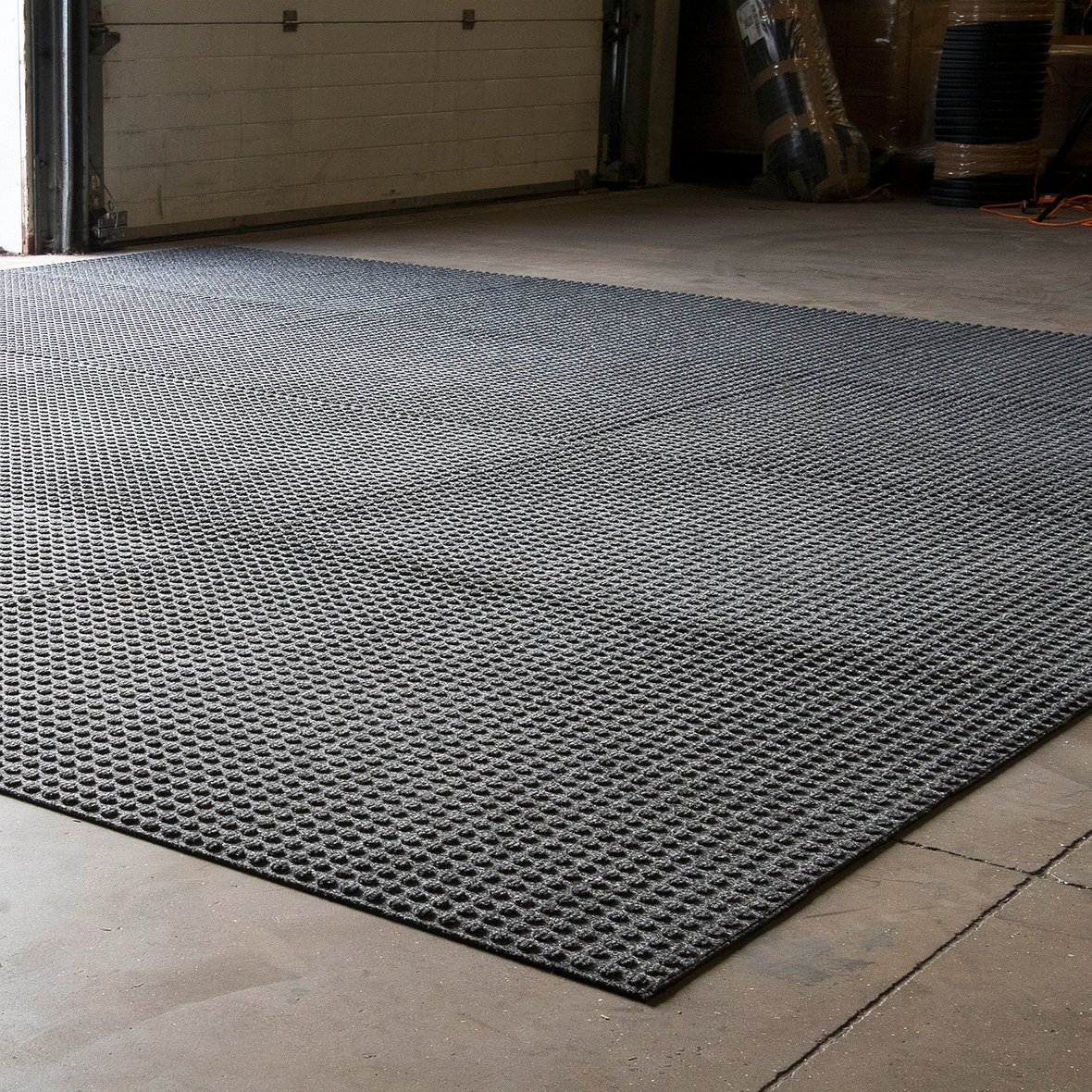 Forklift truck door mat SUPERDRY HEAVY, 1150 x 1800 mm, charcoal | AJ ...