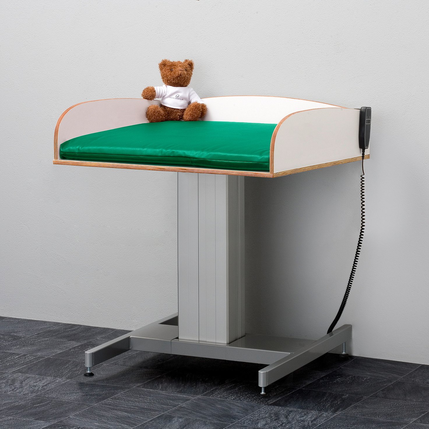 Heightadjustable baby changing table NEIL, without sink, 800x800 mm AJ Products