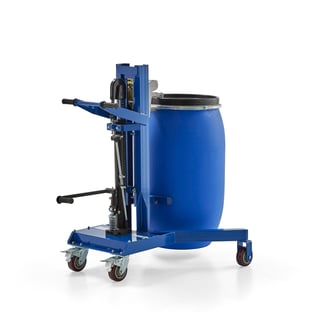 Drum lifter for plastic drum, 120 and 220 L
