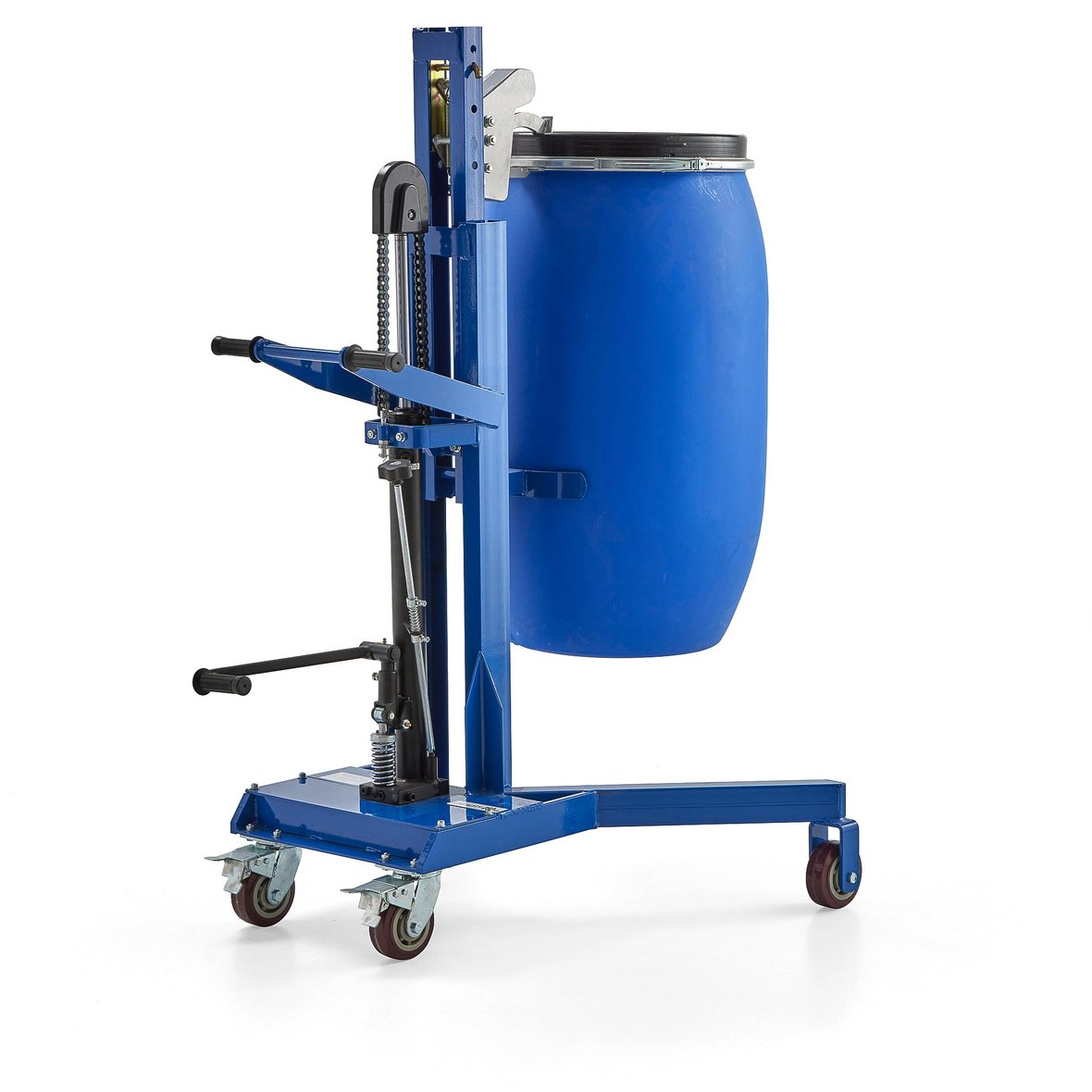 Drum lifter for plastic drum, 120 and 220 L | AJ Products
