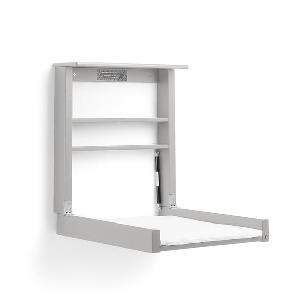 Wallmounted changing table ROBUST, grey AJ Products