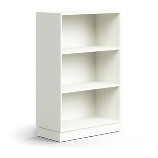 Bücherregal QBUS, 1257x800x400 mm, weiß