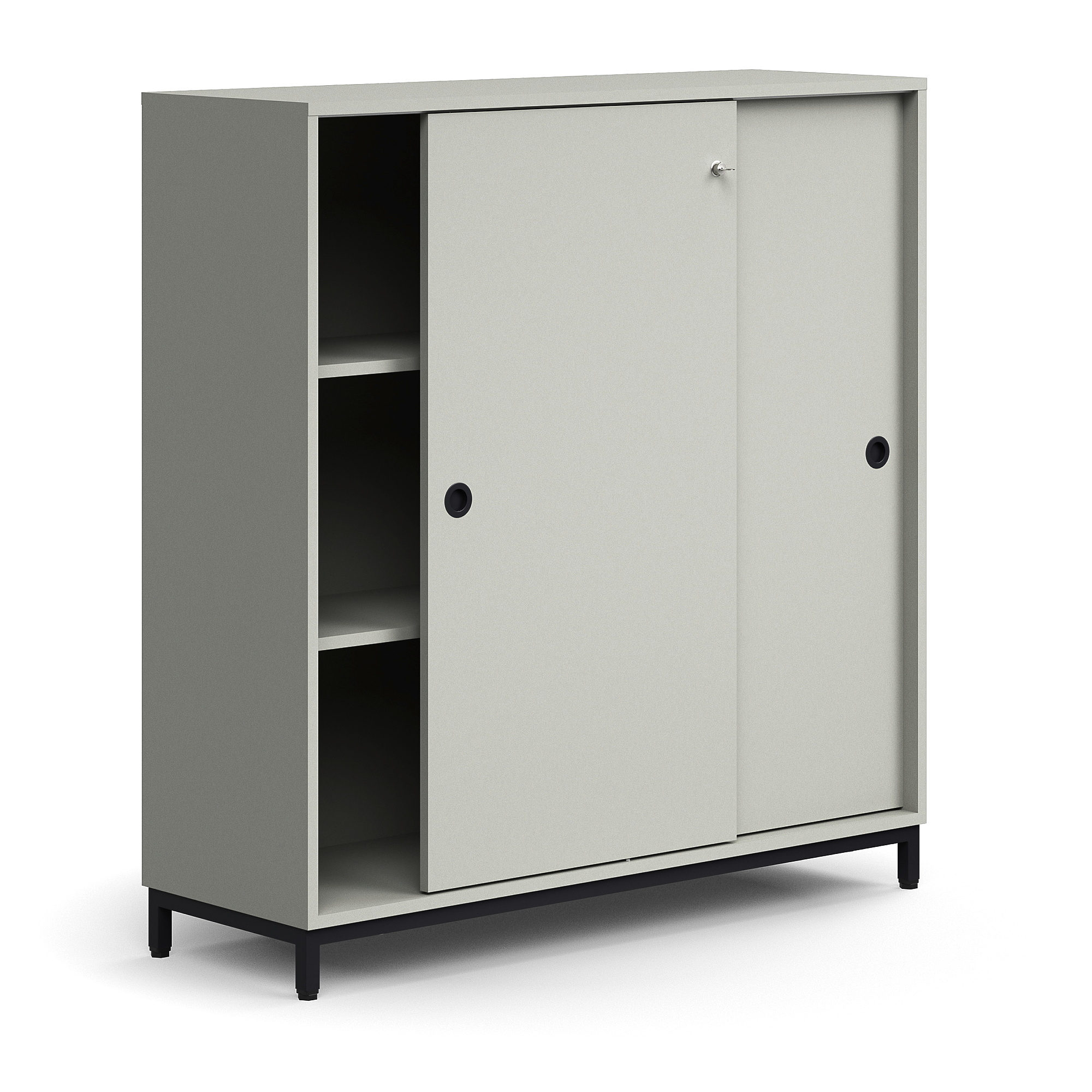 Black locking deals cabinet