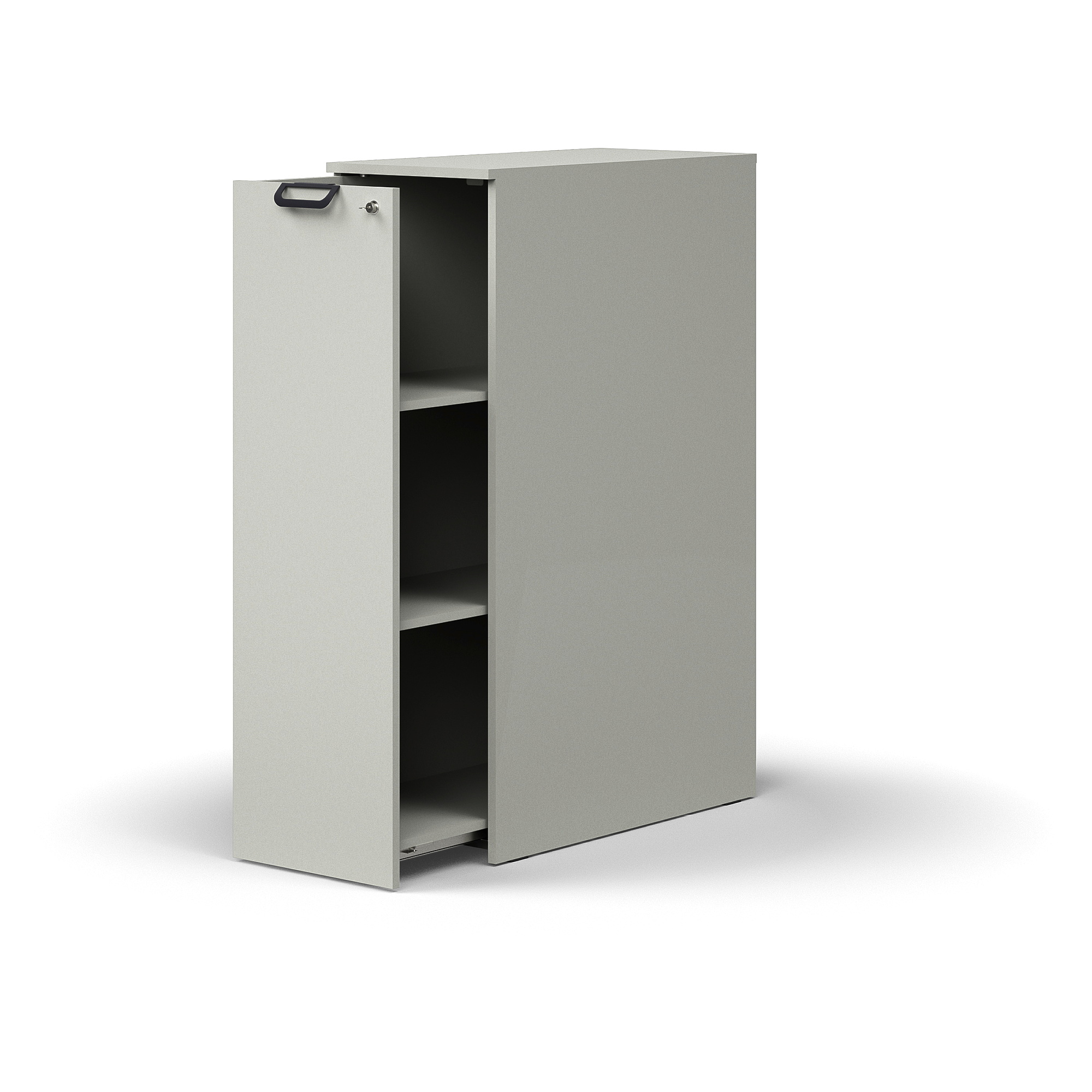 Tall lockable online cabinet