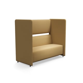 Sofa CLEAR SOUND, 3-seater, fabric Pod CS, yellow