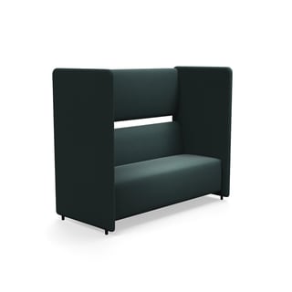 Sofa CLEAR SOUND, 3-seater, fabric Focus Melange, green