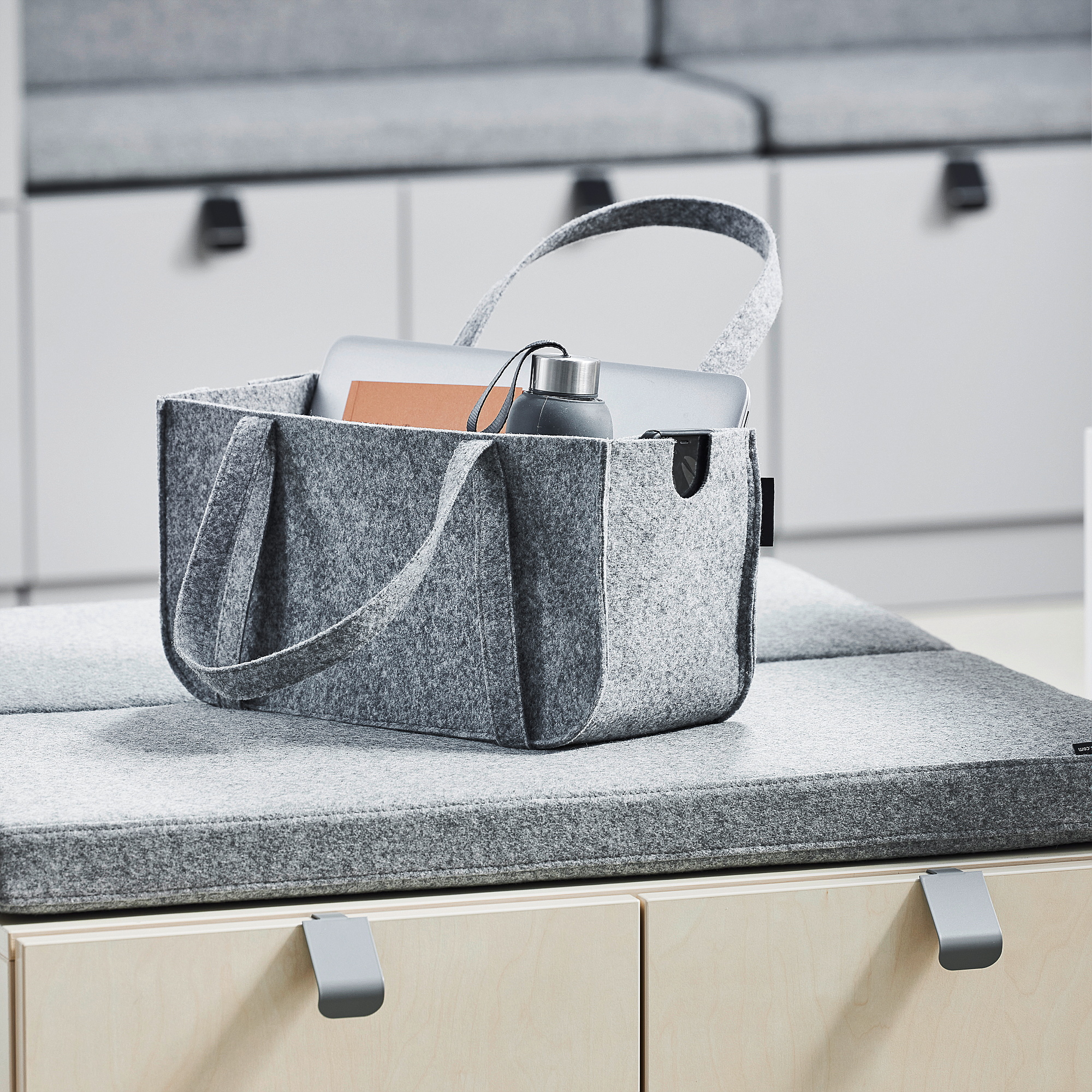 Office bag QBUS grey AJ Products