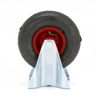 Fixed wheel, 200x50 mm pneumatic rubber, 75 kg