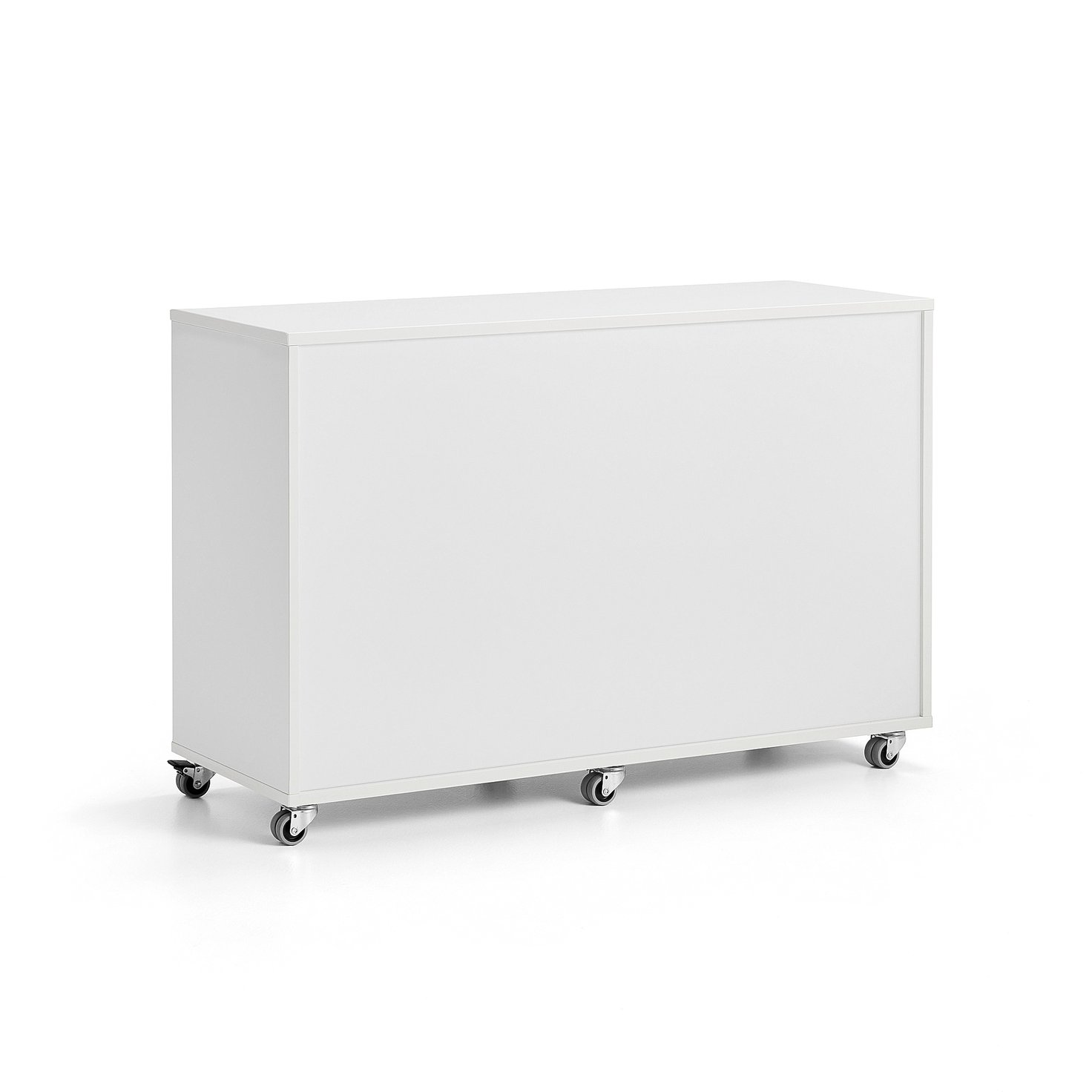 Student storage CASPER, 6 compartments, white | AJ Products